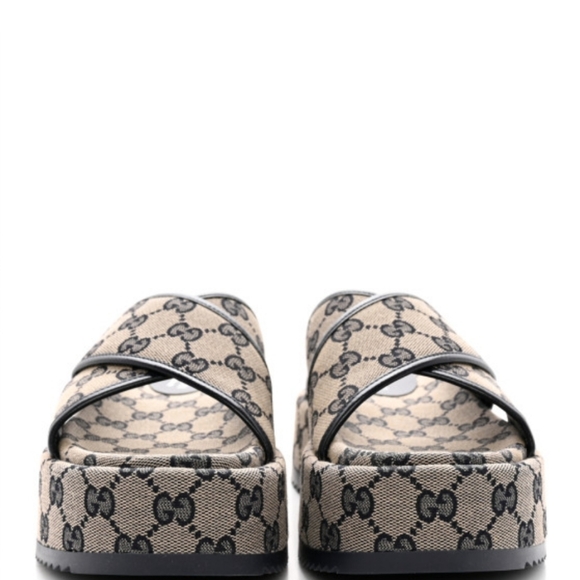 Gucci Criss Cross Slides - Picture 2 of 7